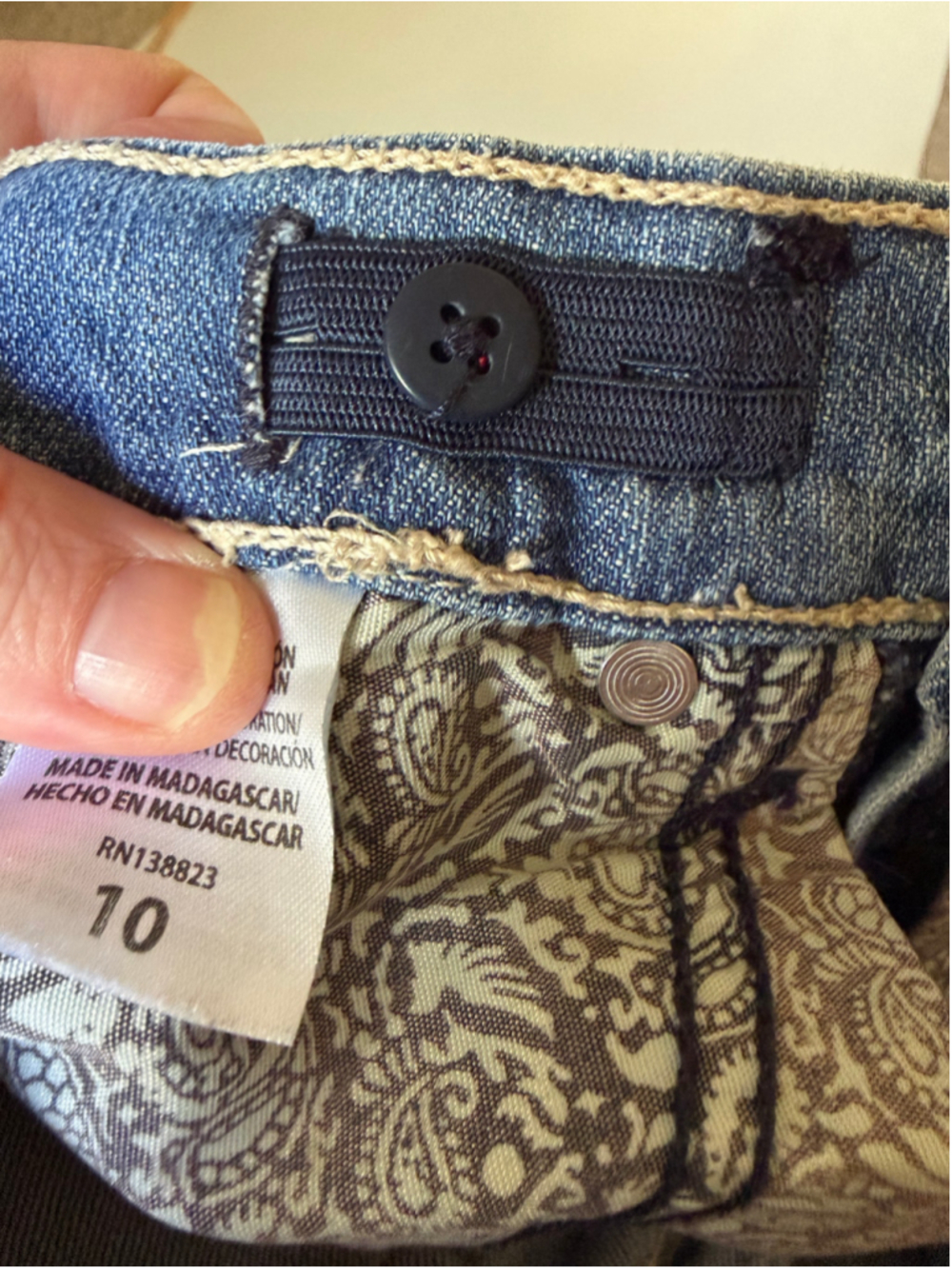 Childrens Cody James Straight Leg Jeans, size 10 - Picture 11 of 11